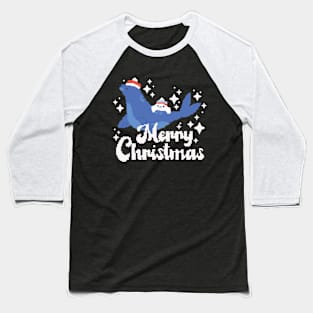 Merry Christmas Seal Baseball T-Shirt